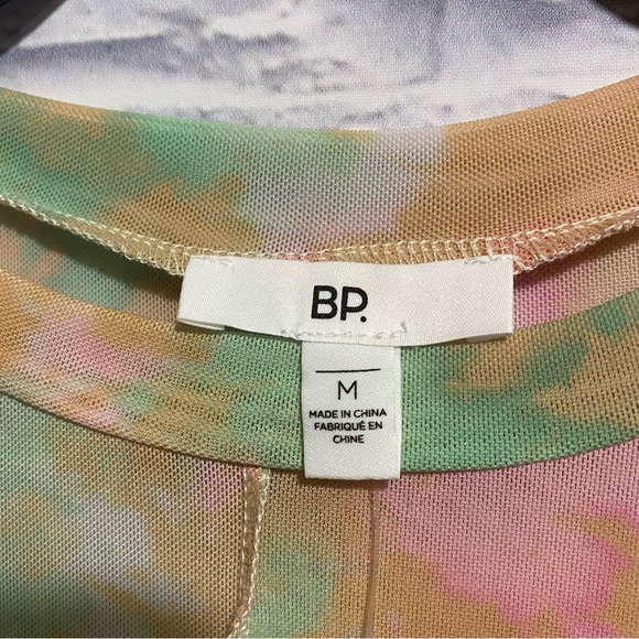 ✨3 for $20✨New BP Patchwork Mesh Tee Medium - Picture 5 of 8